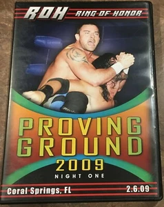 ROH Proving Ground Night One 2009 DVD Ring Of Honor WWE AEW NXT TNA PWG ECW - Picture 1 of 2