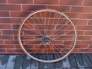 tubular rear wheel Mavic Championnat Du Monde 700C ZEUS Brugelmann 6 speed - Picture 1 of 19