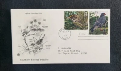 US FDC # 4099H & 4099A Southern Florida Wetland 2006. - Image 1 of 4