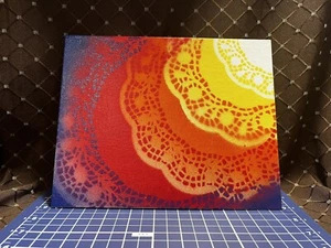 "Hübsches Licht" Original Gemälde Terry Rosler 8x10 Leinwand. - Bild 1 von 8