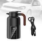 Car Heating Cup 304 Stainless Steel Travel Coffee Mug Auto Heating Kettle for