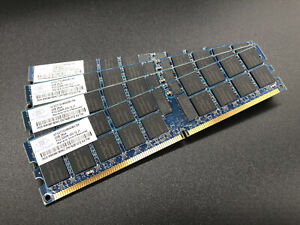 8GB Kit - 4x 2GB Nanya PC2 3200 R NT2GT72U4NA0BV-5A 2Rx4 Memory RAM Module