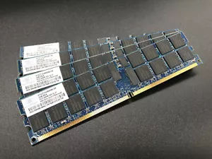 8GB Kit - 4x 2GB Nanya PC2 3200 R NT2GT72U4NA0BV-5A 2Rx4 Memory RAM Module - Picture 1 of 1