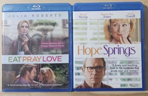 2 Pack Blu-Ray (Blu-Ray Only) Movies Hope Springs/Eat Pray Love - Picture 1 of 2