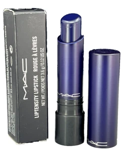 MAC Liptensity Lipstick Blue Beat 0.12 oz NIB - Picture 1 of 6