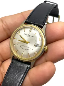 Orologio Vintage Paul Dominique 17 Jewels Orologio da Polso a Carica -Funzionante- - Foto 1 di 8