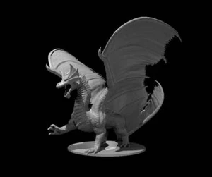 Adult Brass Dragon Metallic Mini - DND - Pathfinder - Dungeons & Dragons - RPG - - Bild 1 von 7