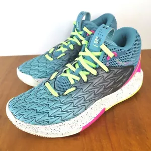 Under Armour UA Hovr Havoc 5 Clone 'Aqua Foam' Basketball Shoe Women's US 8.5 - Picture 1 of 20