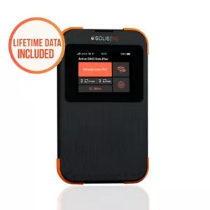 Solis 5G Mobile Hotspot - Local & Global Coverage Router w/ Lifetime Data Plan - Picture 1 of 6