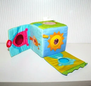 HABA Baby Würfel Entdeckerwürfel Bunte Welt Spielwürfel Motorik Stoffwürfel - Bild 1 von 5