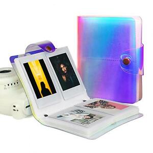 Transparent Colorful Photo Book Album For Fujifilm Instax Mini Camera 3in Photos