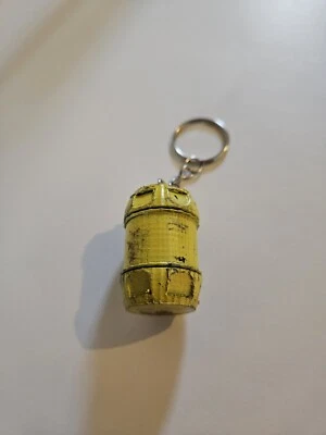 SEANS.CUSTOM.DIORAMAS JAWS CUSTOM PRINTED BARREL KEYRING FOR THE CLASSIC FILM JAWS, THE ORCA DIORAMA