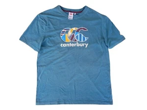 Canterbury Uglies Men's Vintage Blue Cotton T-Shirt - Size 2XL - Picture 1 of 9
