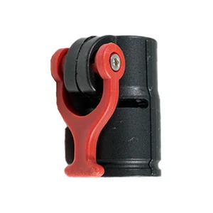 Black and Red Tubular Piece for Tele-Knox Telescopic Carbon Shaft - Picture 1 of 4