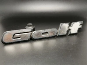 VOLKSWAGEN VW GOLF LOGO SIGLA EMBLEMA FREGIO STEMMA SCRITTA BADGE TARGA NOME - Foto 1 di 6