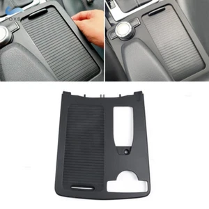 Central Armrest Cup Holder Shutter/Panel For Mercedes W204 C180 C200 W212 07-13 - Picture 1 of 9