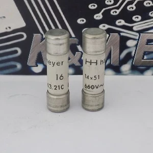 10x hazemeyer sa 14x51 g1 16A 660V C.63.210 fuse - Picture 1 of 3