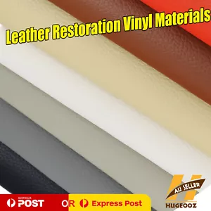 Vinyl Synthetic Leather Fabrics Couch Auto Marine Seat Recover Restore Materials - Picture 1 of 27