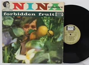 Nina Simone LP "Forbidden Fruit" Colpix 419 ~ DG Mono ~ Soul Jazz - Picture 1 of 2