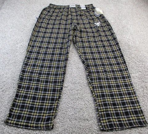Concepts Sport Mens Pittsburgh Penguins Fleece Lounge Sleep PJ Pants Large NWT Cover