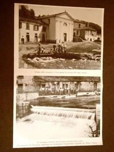 Sorgenti di Caposele nel 1902 Alimenteranno l'Acquedotto Pugliese Puglia - Picture 1 of 1