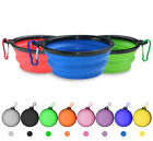 Collapsible Silicone Pet Bowl Available in Multiple Colors