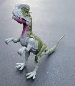 Raro dinosauro vintage 1993 Jurassic Park JP Electronic Strike Jaw Dino Dilophosaurus - Foto 1 di 3