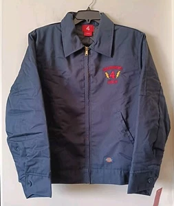 YG 4Hunnid Members Only Dickies Neu mit Etikett Herren Jacke Größe Large Navy Selten - Bild 1 von 18