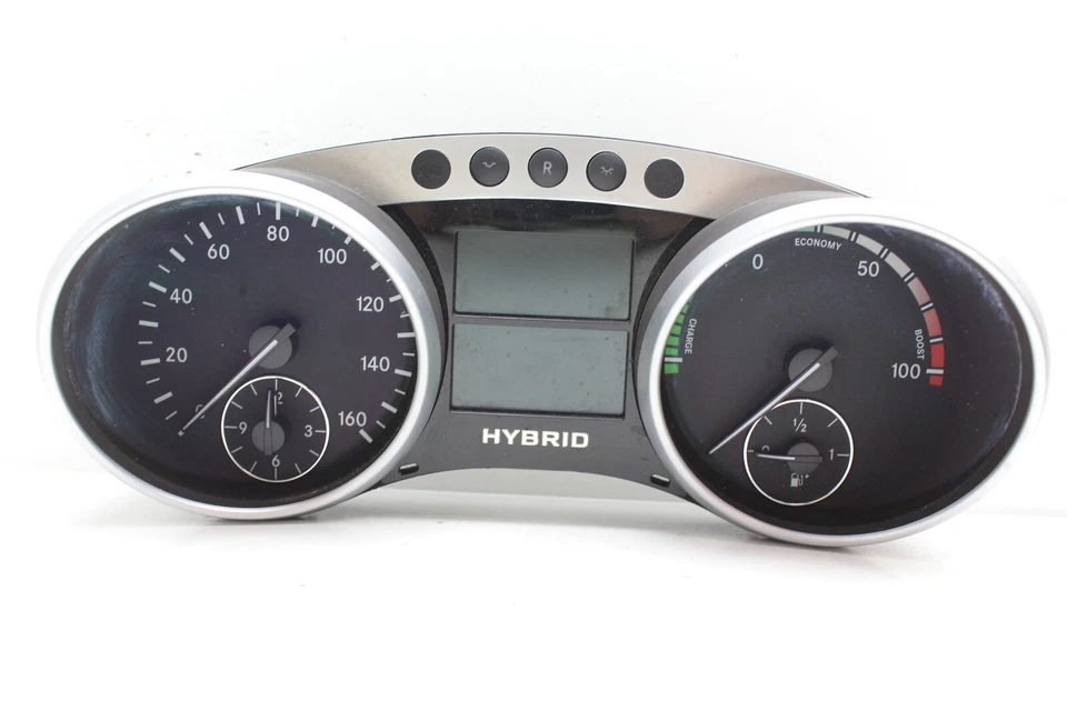 10 11 Medidores de instrumentos de cabezal velocímetro Mercedes Benz ML450 A164 900 95 00 136 K Foto 1 de 4