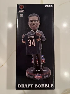 WALTER PAYTON Chicago Bears 1975 DRAFT Bobblehead - Picture 1 of 9