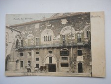 CARTOLINA 'BRESCIA - CORTILE DEL BROLETTO'' NON VIAGGIATA (INIZIO '900)