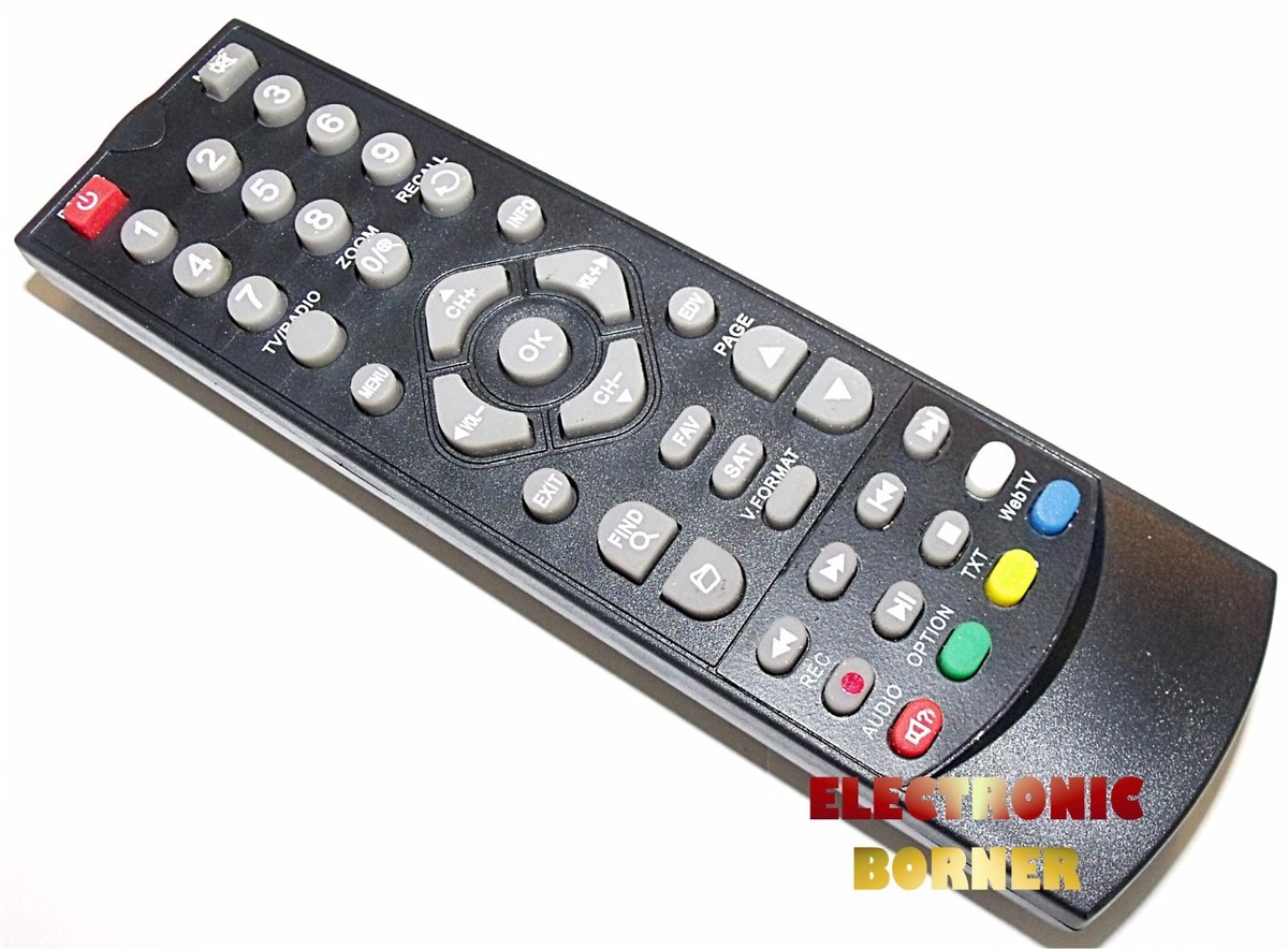 GOUYESHO Ersatz Fernbedienung Für Edision Piccollo & Piccollino - Keine Programmierung Nötig