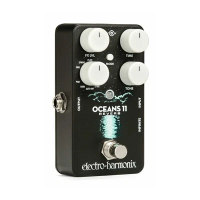 Electro-Harmonix Oceans 11 Reverb Pedal for Electric Guitar - Image 1 of 4