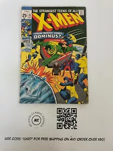 (Uncanny) X-Men # 72 VG/FN Marvel Comic Book Angel Beast Iceman Cyclops 3 J224 - Picture 1 of 2