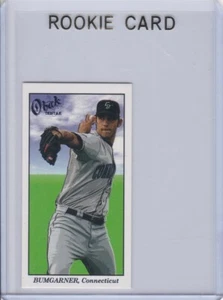 MADISON BUMGARNER ROOKIE CARD Mini RC 2009 Tristar Baseball SAN FRANCISCO GIANTS - Picture 1 of 2