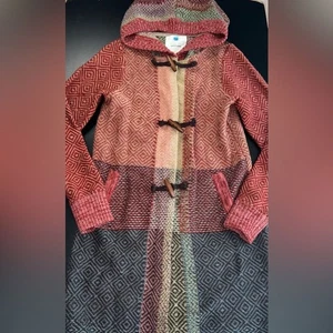 Anthropologie Sparrow Lamb & Merino Wool Hooded Cardigan Jacket Size Small EUC - Picture 1 of 7