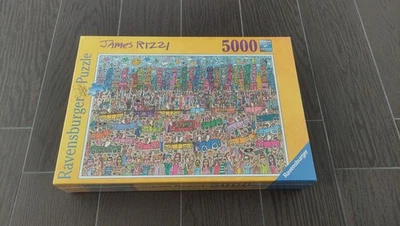 James Rizzi Ravensburger Puzzle 5000 Pezzi No. 17427 Nuovo Sigillato - Immagine 1 di 4