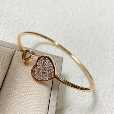 Chopard Heart Shaped Inlaid Bracelet Women's Bracelet - Image 1 of 4