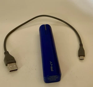 PNY PowerPack 2600mAh Power Bank Portable Battery- USB - T2600 5V Li-ion Battery - Picture 1 of 4