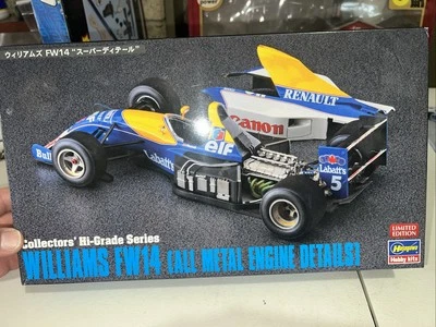 Williams FW14 Super Detail F1 Car Plastic Model Kit Hasegawa 1/24 - Image 1 of 4