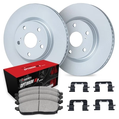 For BMW 535i 11-16 R1 Concepts Carbon Series Rear Brake Kit w 5000 Pads - Image 1 of 3