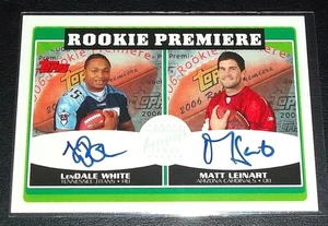 Matt Leinart Auto Rc Lendale White Autograph 2006 Topps Rookie Signed w/Hologram - Picture 1 of 2