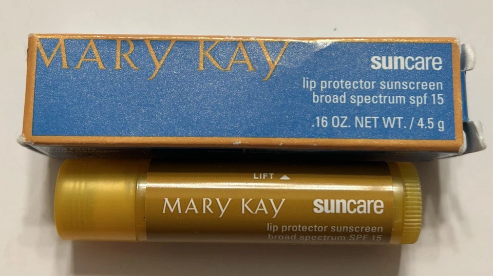 Protetor solar labial genuíno Mary Kay 054110 protetor solar 0,16 oz líquido com FPS 15 - Imagem 1 de 1