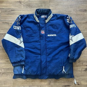 Veste matelassée vintage Starter Pro Line Dallas Cowboys homme taille 2XL XXL 90’s vintage - Photo 1/16