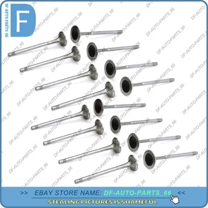 Intake & Exhaust Valves For Mercedes-Benz C200 E250 CGI W204 W212 1.8 M271 R172 - Picture 1 of 4