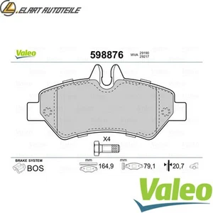 BREMSBELAGSATZ SCHEIBENBREMSE 598876 FÜR VW CRAFTER/30-35/Bus/30-50/Van 2.0L - Bild 1 von 9