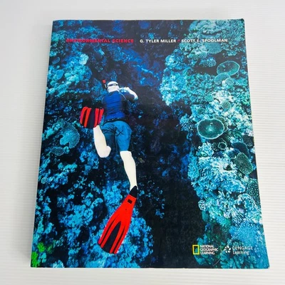 Environmental Science Miller Spoolman National Geographic Textbook - Image 1 of 4