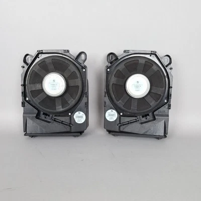 2008-2013 BMW 328i 335i M3 X1 Floor Speaker Subwoofer Pair 65139143143 OEM Used Foto 1 de 4