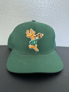 Mitchell & Ness Milwaukee Bucks Snapback Baseball Cap verstellbar grün - Bild 1 von 4