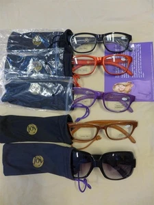 Juego de 5 TONOS Joy Mangano Gafas de Lectura/Lectores + Gafas de Sol +2.0 - NUEVO - Imagen 1 de 4